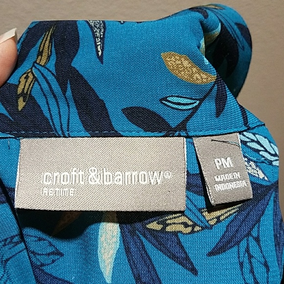 🔖Croft & Barrow fluttery sleeves blouse - Picture 5 of 6